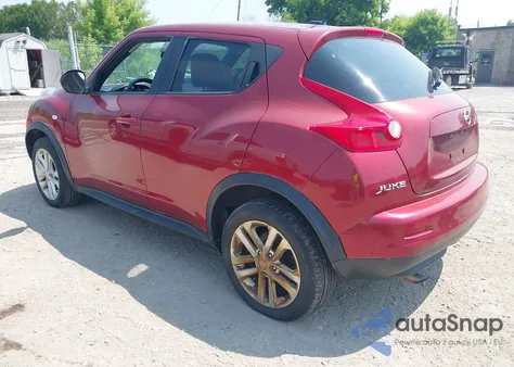 2013 Nissan Juke Sl из США, поврежденный, VIN JN8AF5MV8DT209761